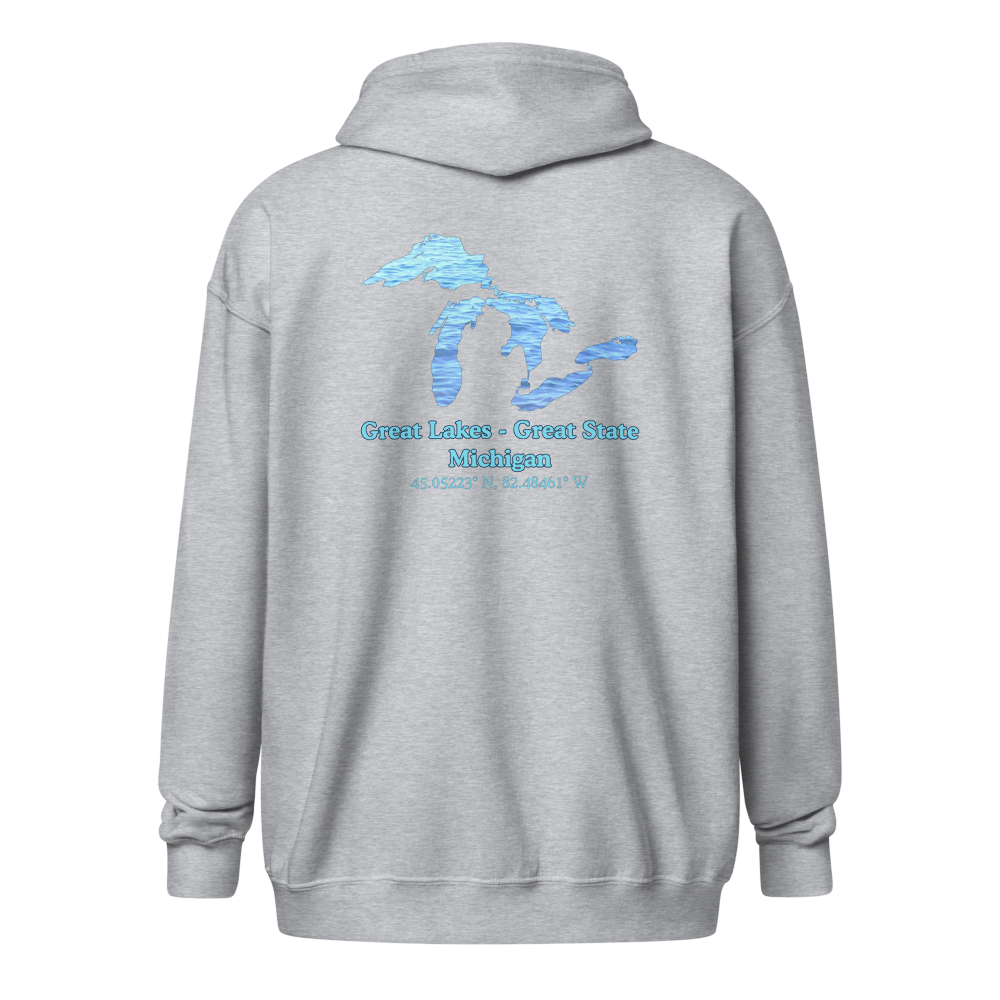 Great Lakes - Great State Unisex Zip Hoodie