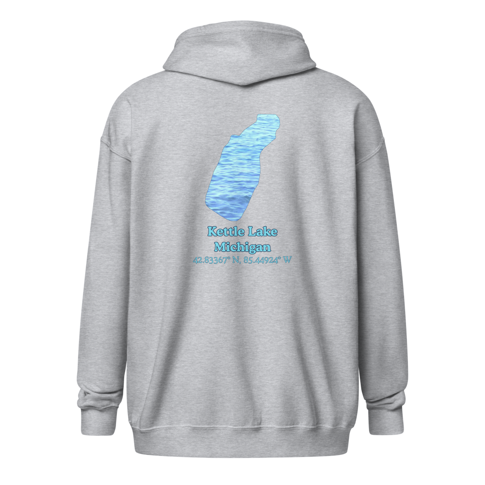 Kettle Lake Unisex Zip Hoodie
