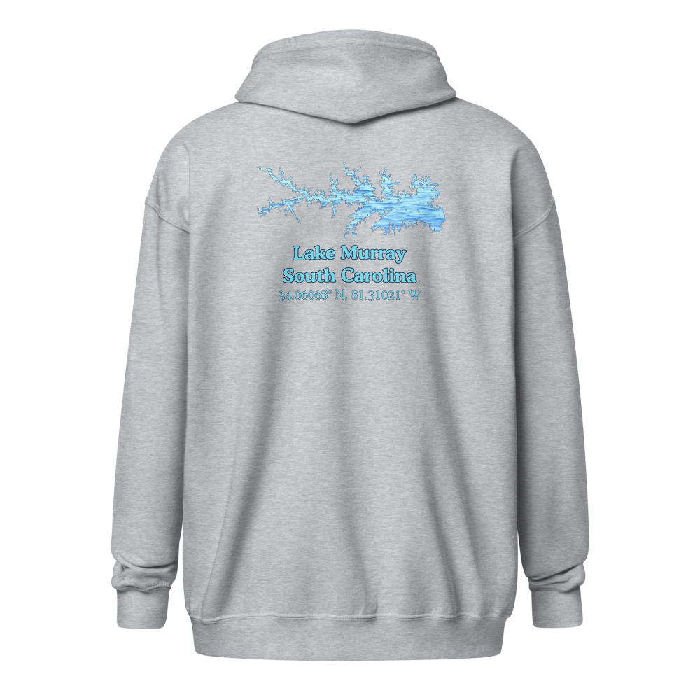 Lake Murray Unisex Zip Hoodie