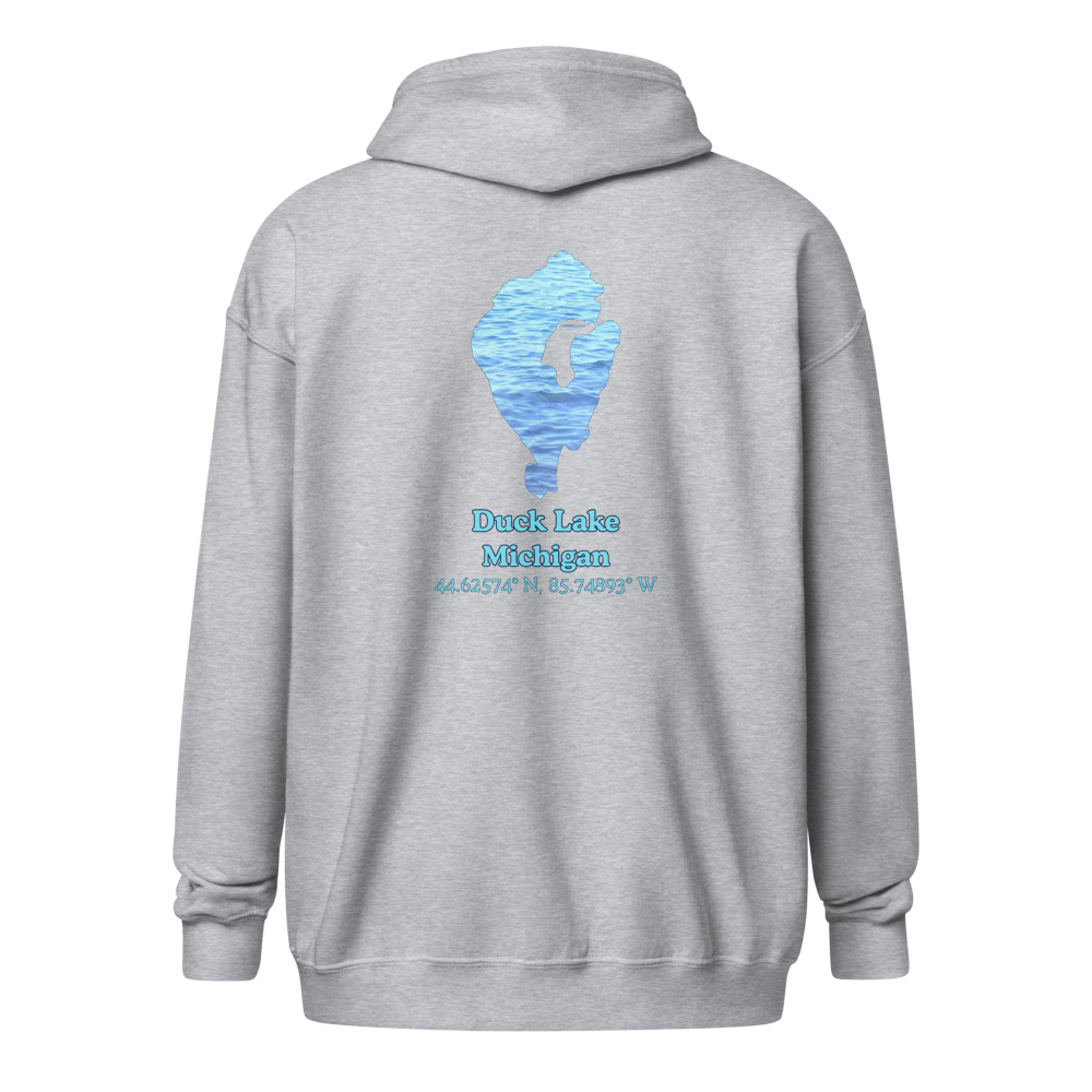 Duck Lake Unisex Zip Hoodie