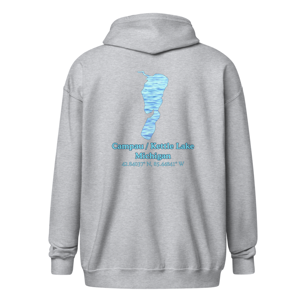 Campau / Kettle Lake Unisex Zip Hoodie