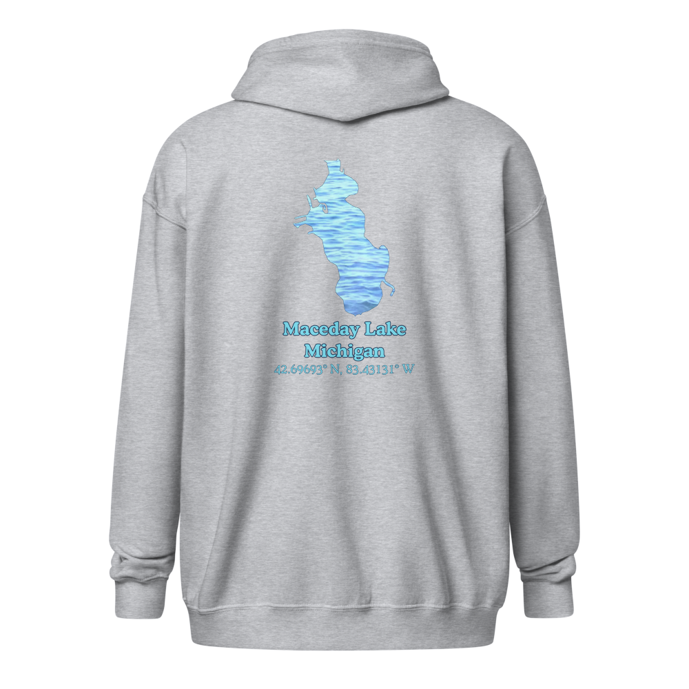 Maceday Lake Unisex Zip Hoodie