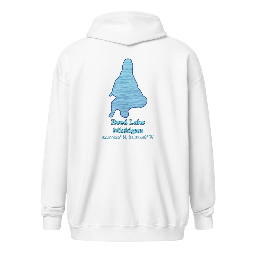 Reed Lake Unisex Zip Hoodie