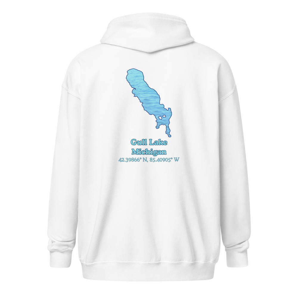 Gull Lake Unisex Zip Hoodie