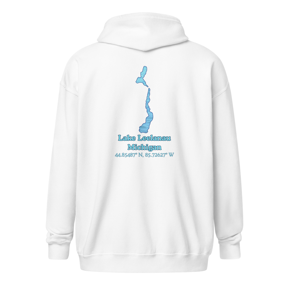 Lake Leelanau Unisex Zip Hoodie