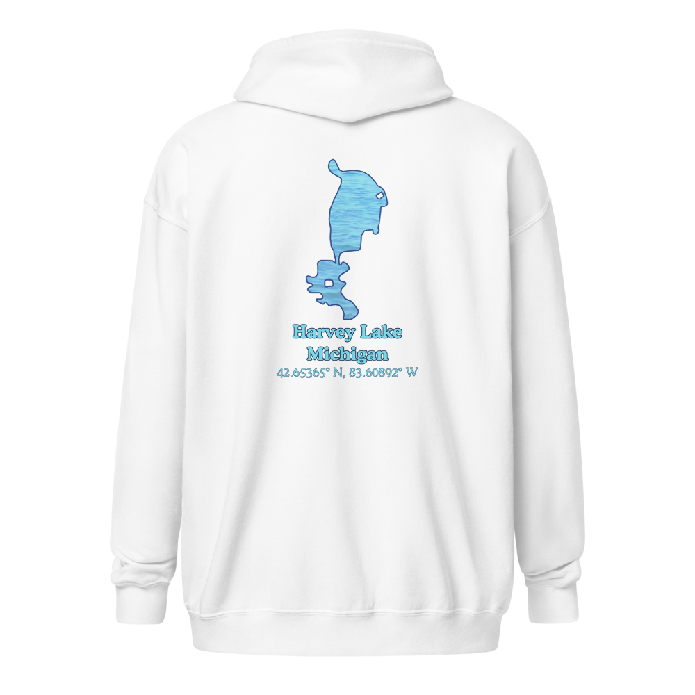 Harvey Lake Unisex Zip Hoodie