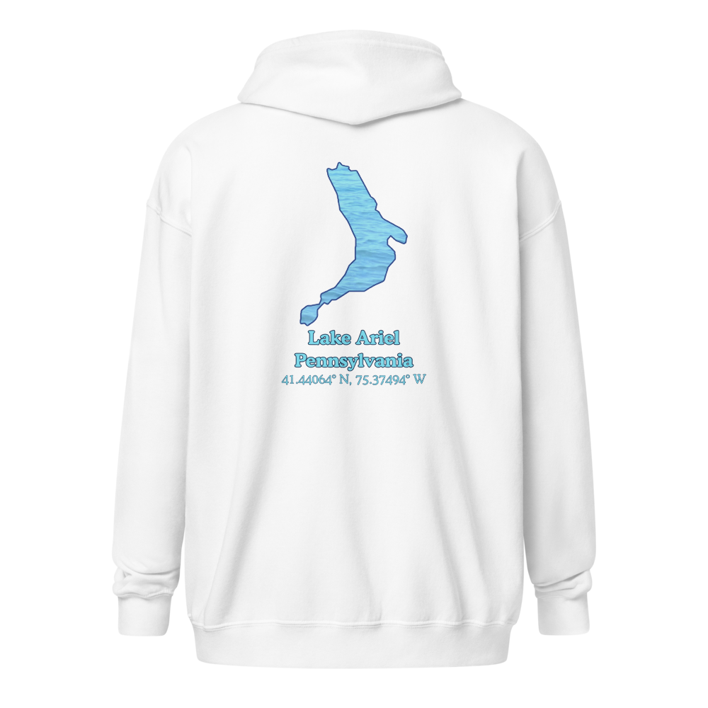 Lake Ariel Unisex Zip Hoodie