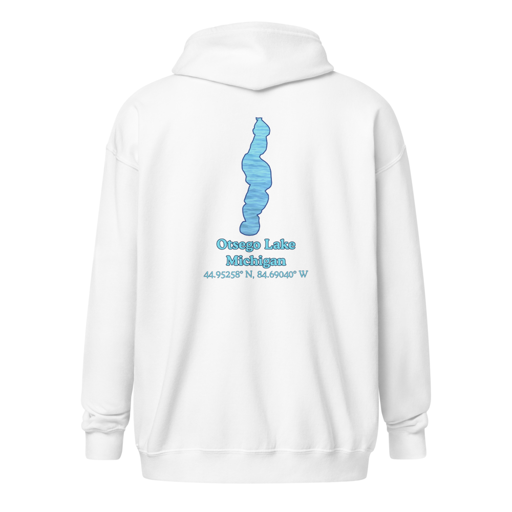 Otsego Lake Unisex Zip Hoodie