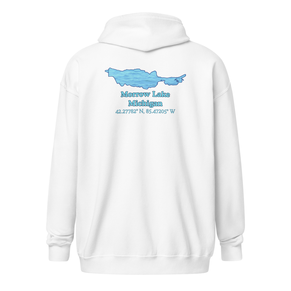 Morrow Lake Unisex Zip Hoodie