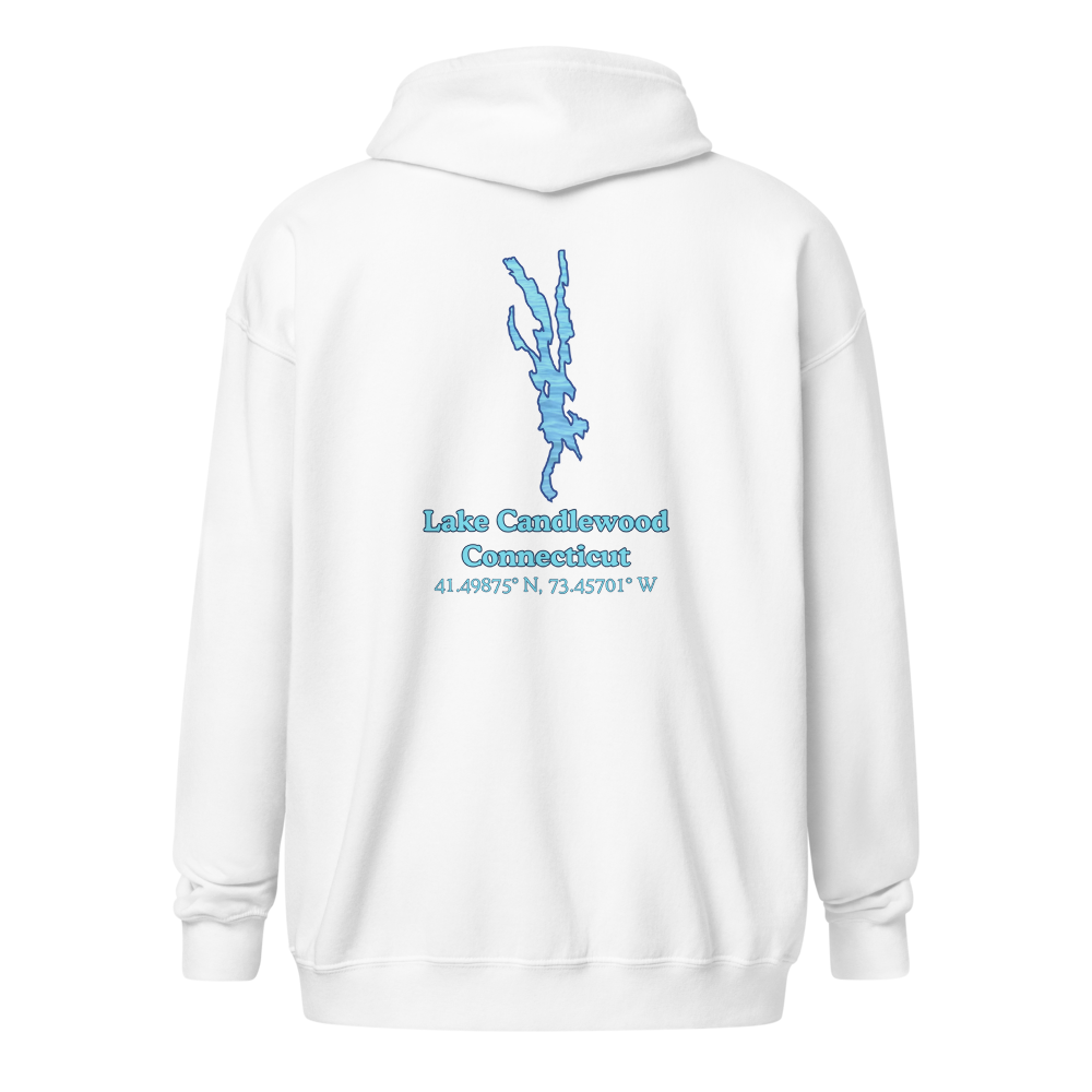 Lake Candlewood Unisex Zip Hoodie