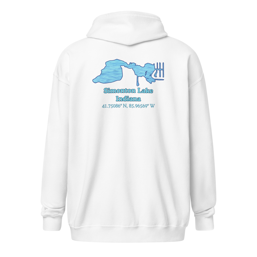 Simonton Lake Unisex Zip Hoodie