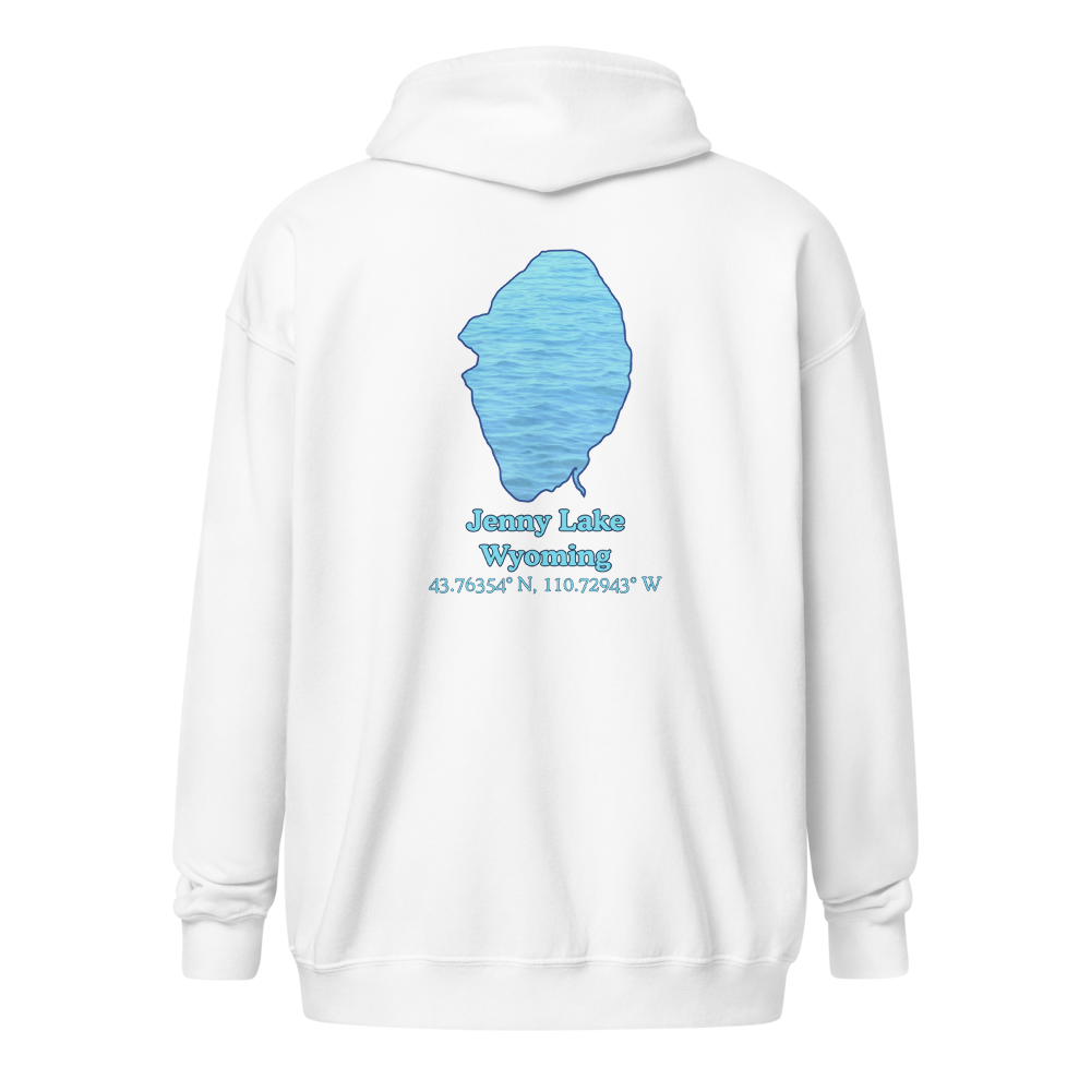 Jenny Lake Unisex Zip Hoodie