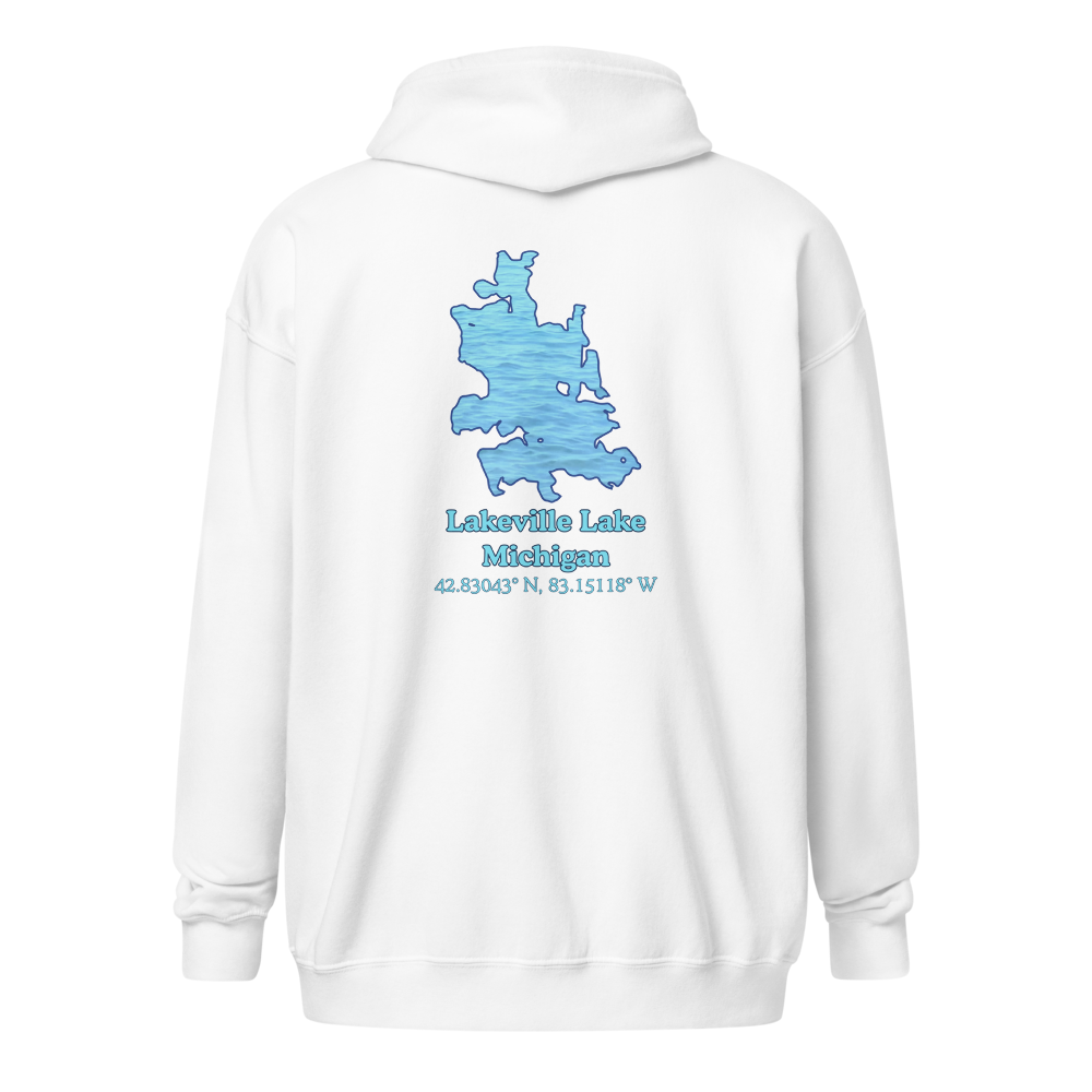 Lakeville Lake Unisex Zip Hoodie