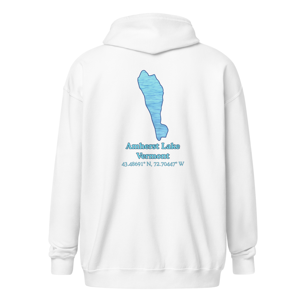 Amherst Lake Unisex Zip Hoodie