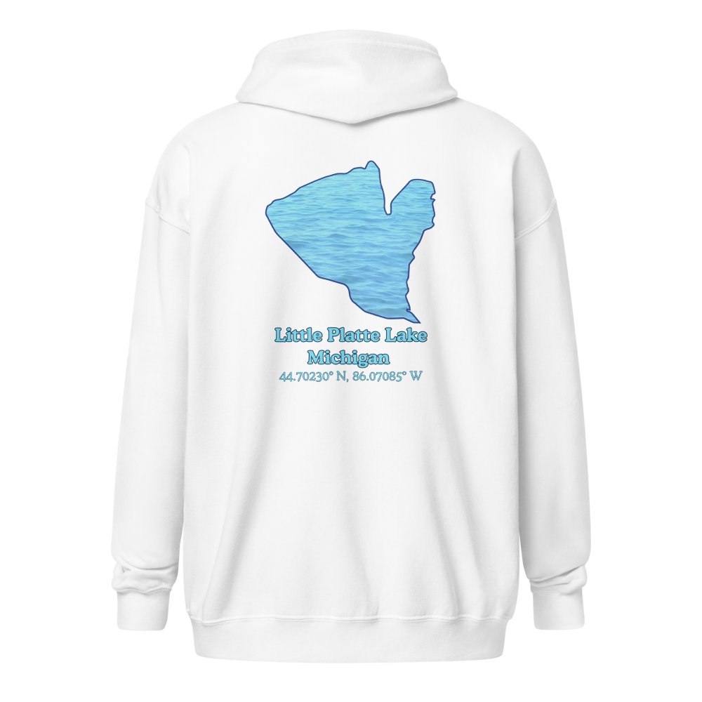 Little Platte Lake Unisex Zip Hoodie