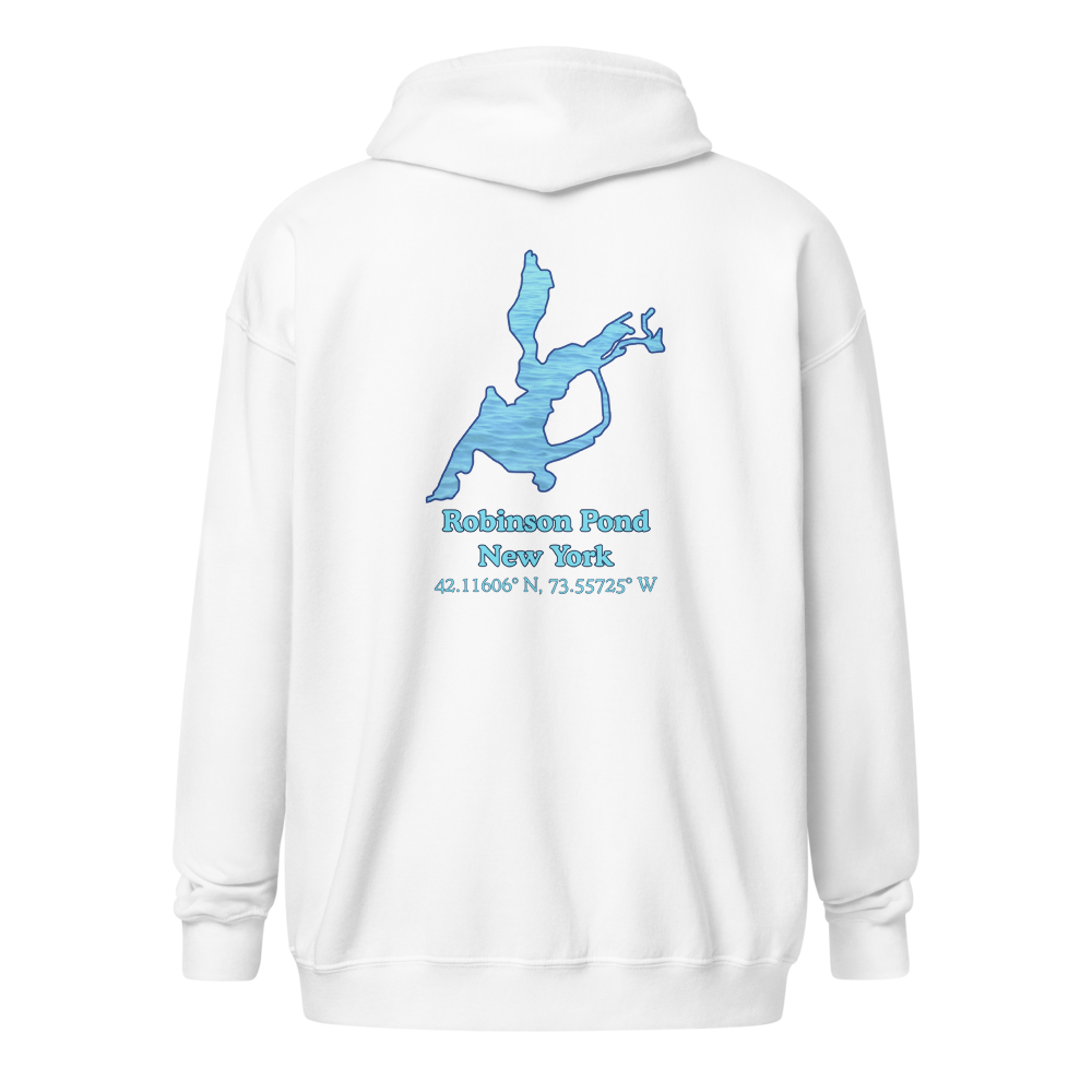 Robinson Pond Unisex Zip Hoodie