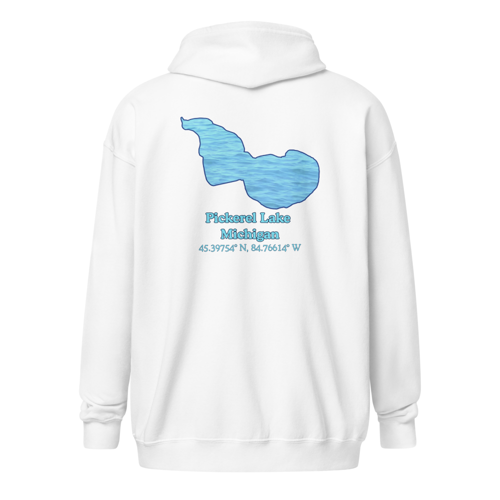 Pickerel Lake Unisex Zip Hoodie