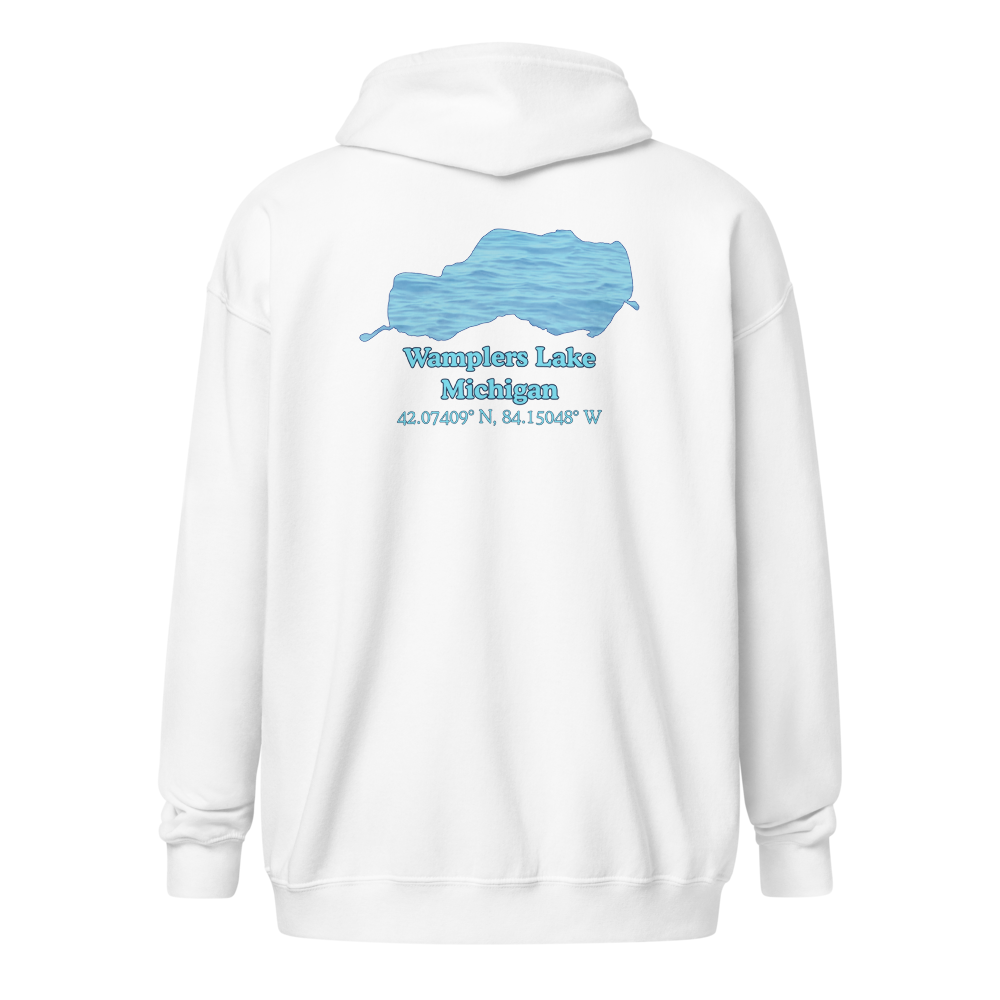 Wamplers Lake Unisex Zip Hoodie