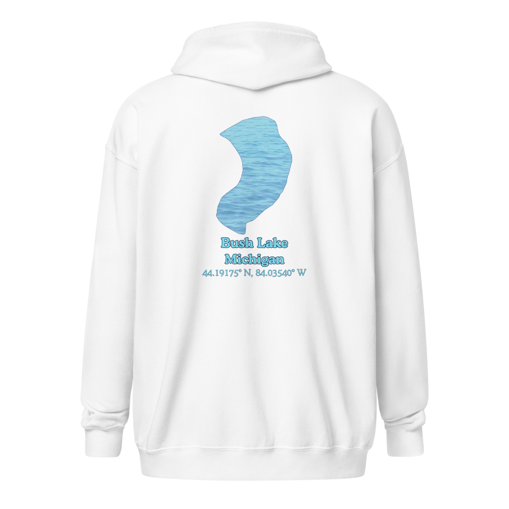 Bush Lake Unisex Zip Hoodie