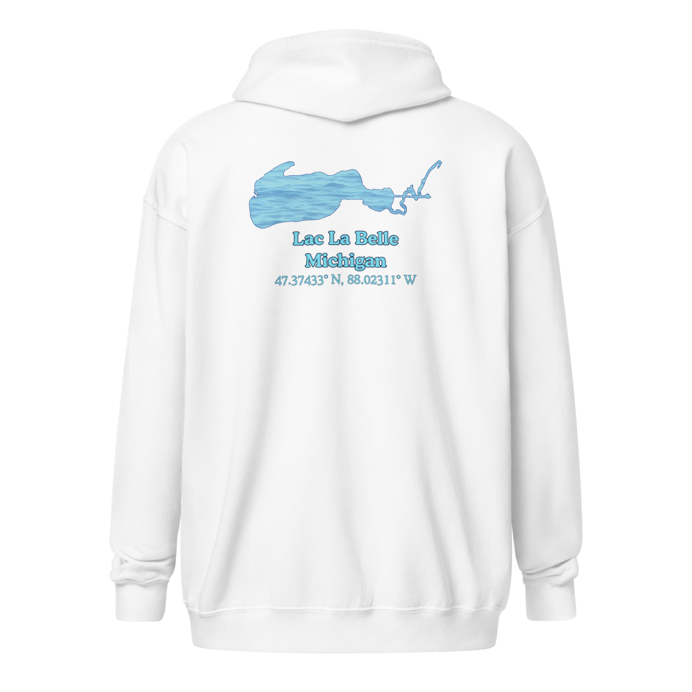 Lac La Belle Unisex Zip Hoodie