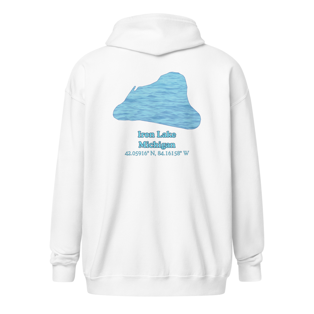 Iron Lake Unisex Zip Hoodie