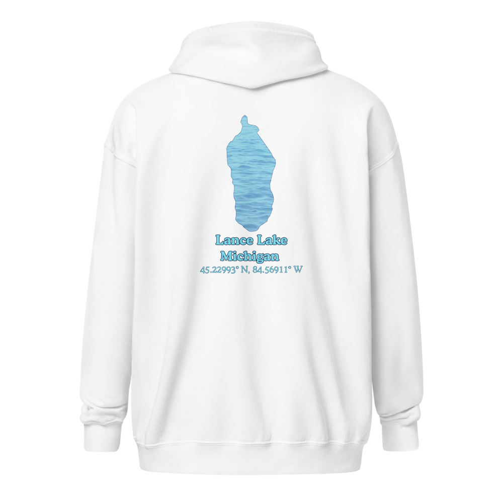 Lance Lake Unisex Zip Hoodie