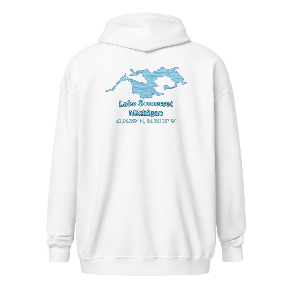 Lake Somerset Unisex Zip Hoodie