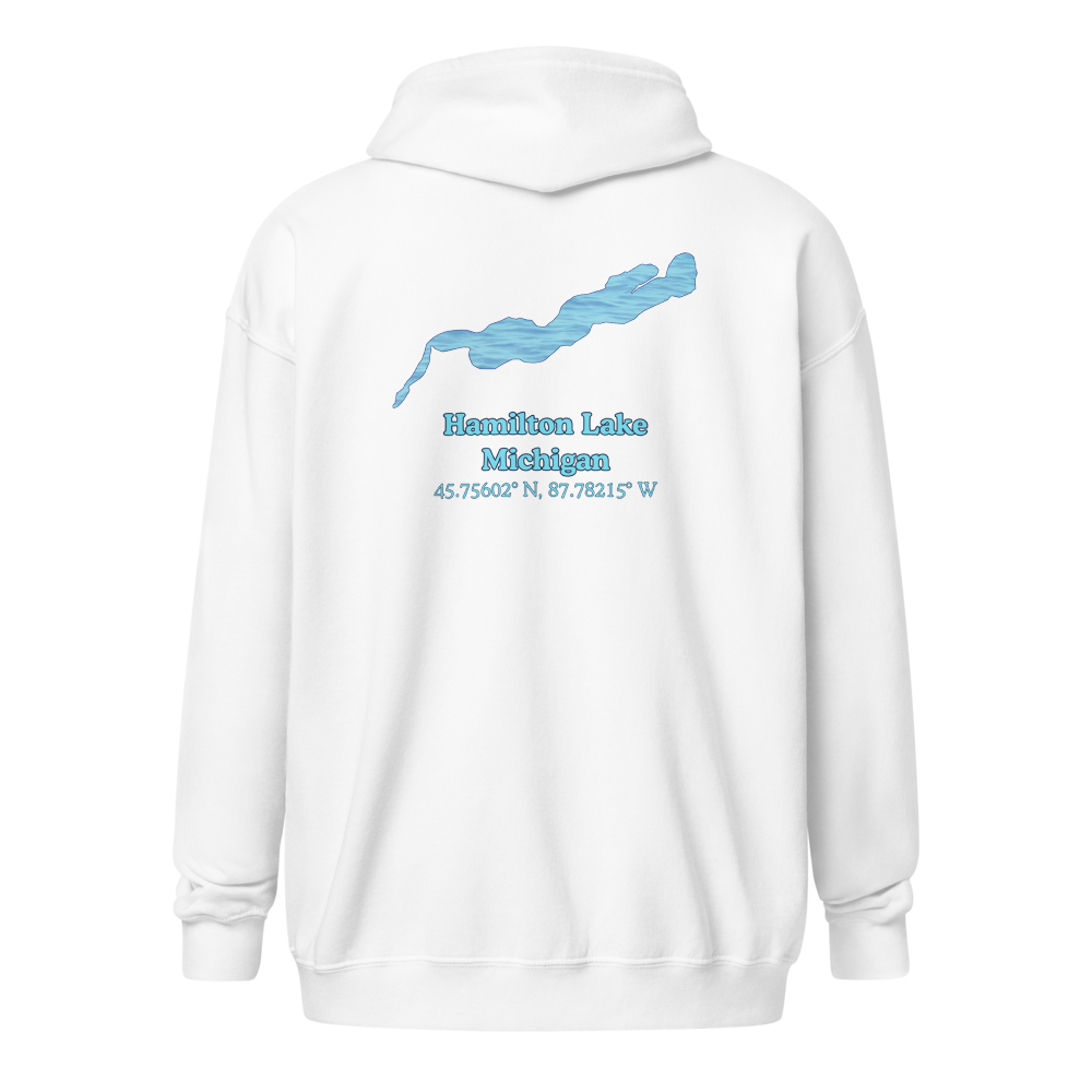 Hamilton Lake Unisex Zip Hoodie