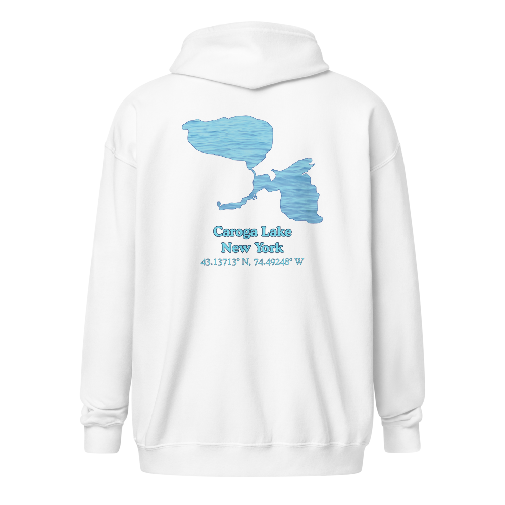 Caroga Lake Unisex Zip Hoodie