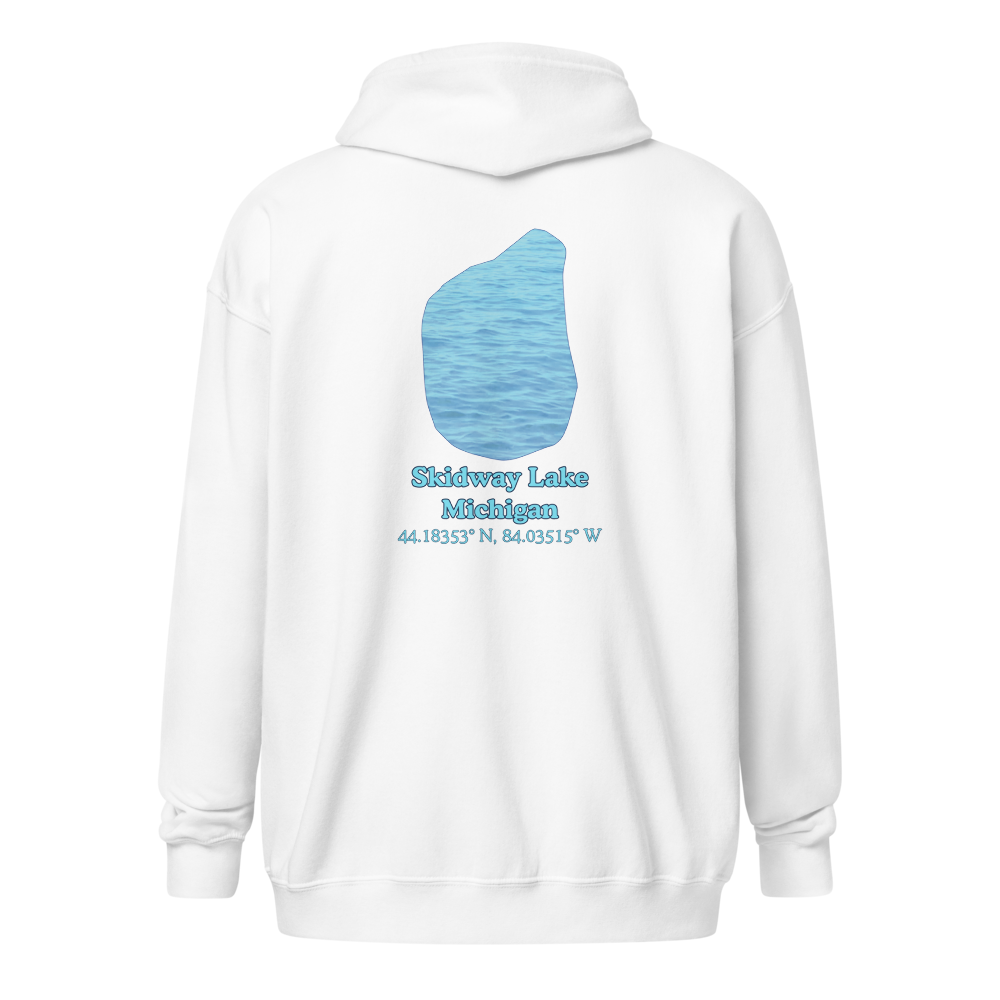 Skidway Lake Unisex Zip Hoodie