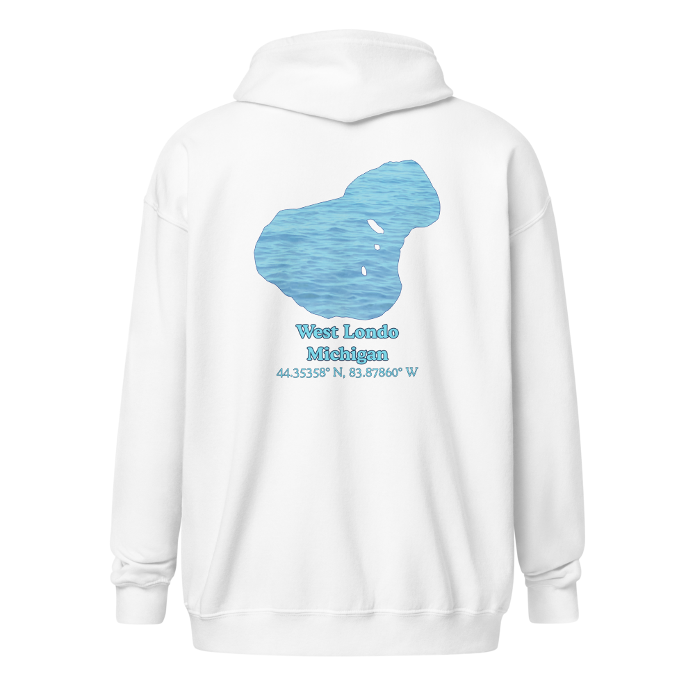 West Londo Unisex Zip Hoodie