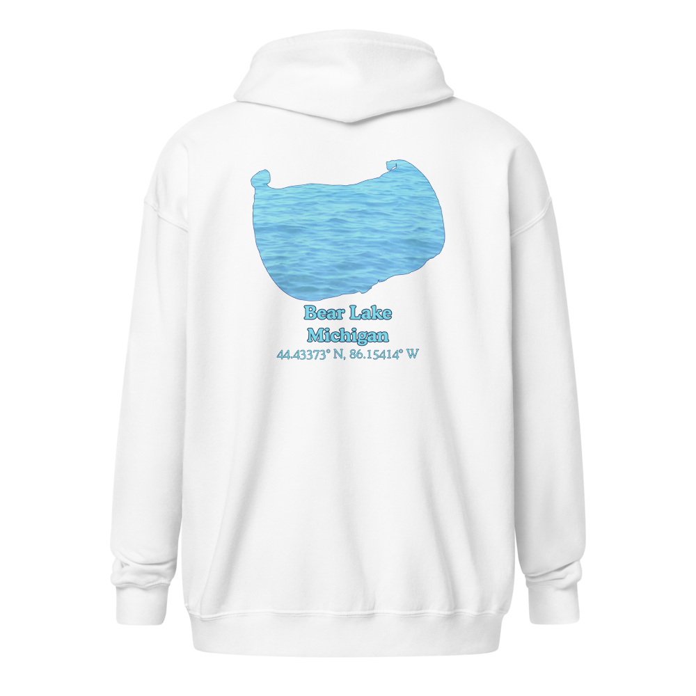 Bear Lake Unisex Zip Hoodie