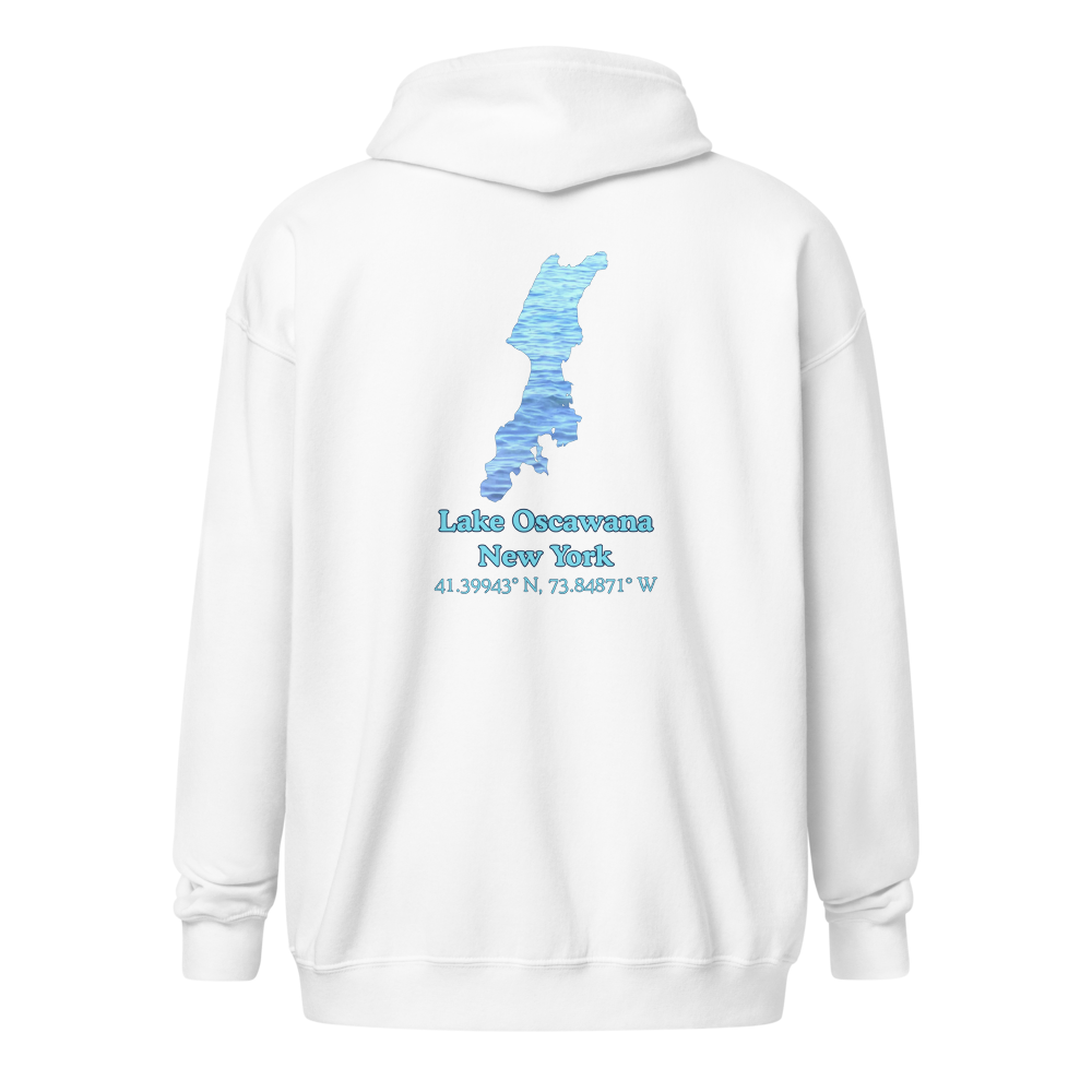 Lake Oscawana Unisex Zip Hoodie