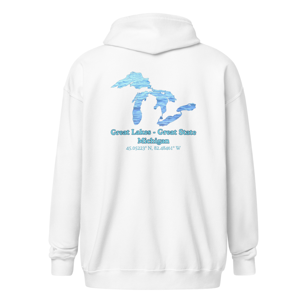 Great Lakes - Great State Unisex Zip Hoodie