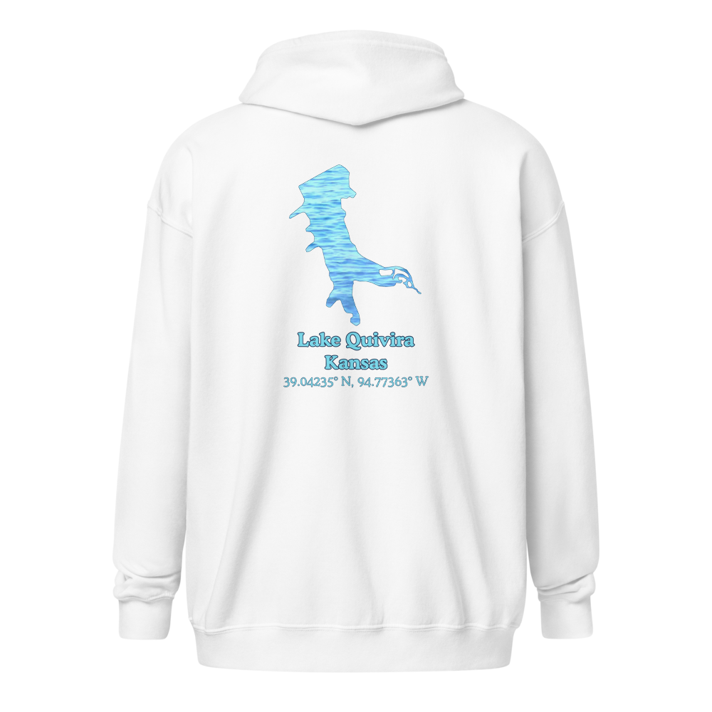 Lake Quivira Unisex Zip Hoodie