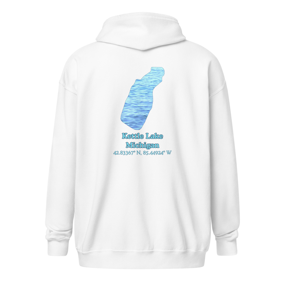 Kettle Lake Unisex Zip Hoodie