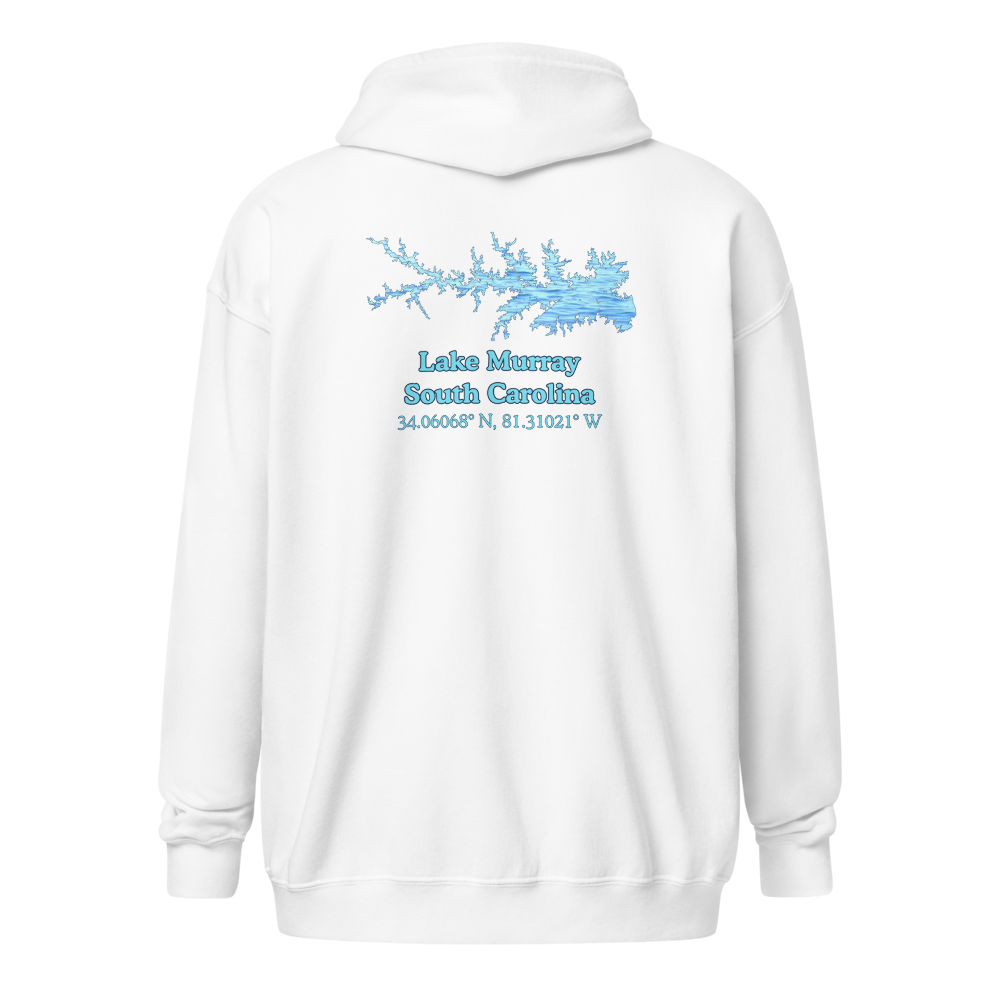 Lake Murray Unisex Zip Hoodie