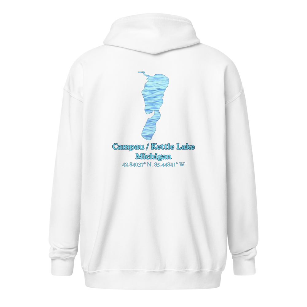 Campau / Kettle Lake Unisex Zip Hoodie
