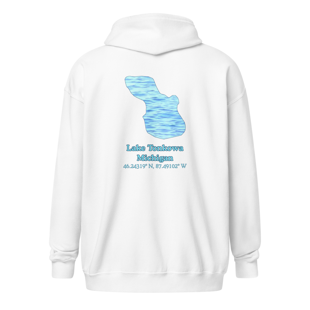 Lake Tonkowa Unisex Zip Hoodie