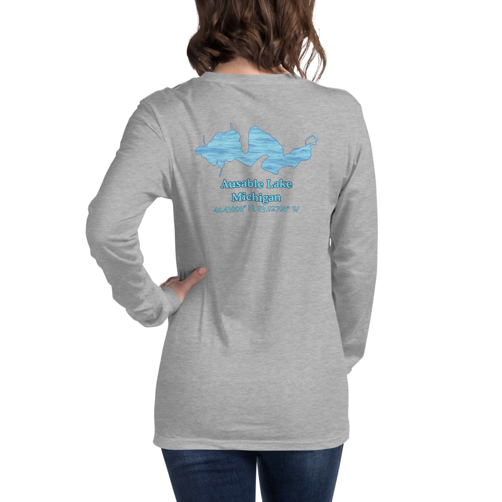 Ausable Lake Long Sleeve Unisex T-shirt