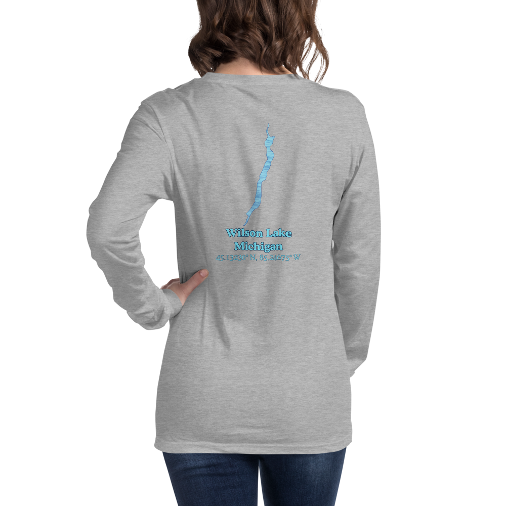 Wilson Lake Long Sleeve Unisex T-shirt