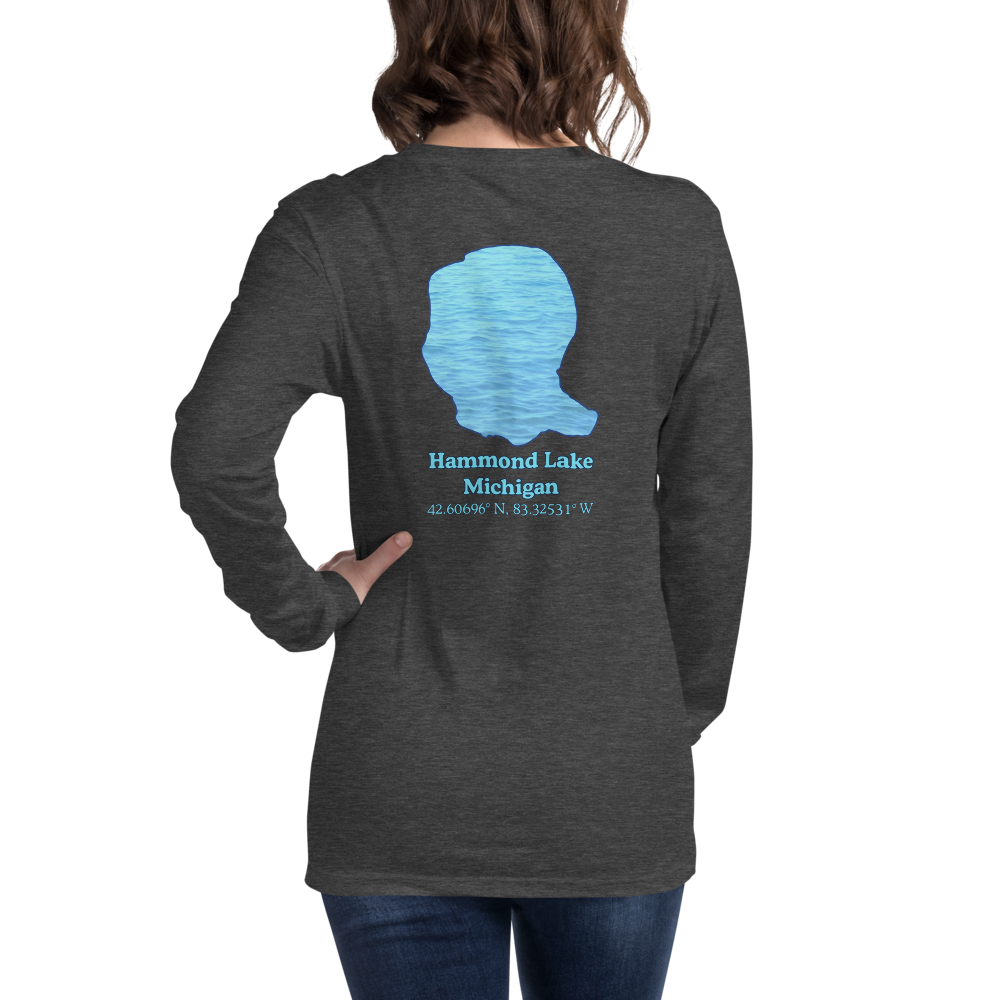 Hammond Lake Long Sleeve Unisex T-shirt