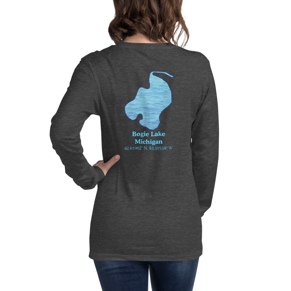 Bogie Lake Long Sleeve Unisex T-shirt