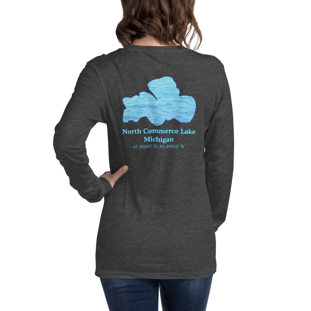 North Commerce Lake Long Sleeve Unisex T-shirt