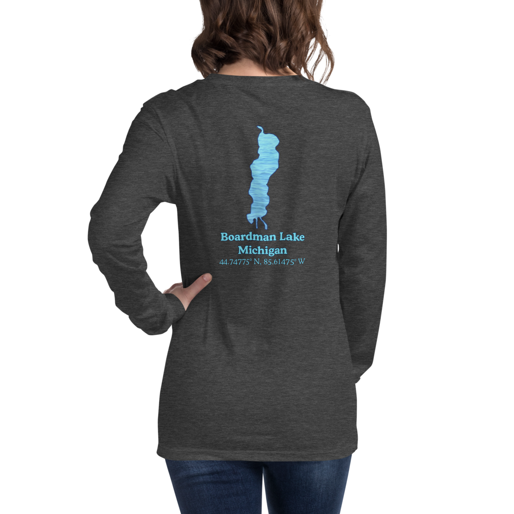 Boardman Lake Long Sleeve Unisex T-shirt