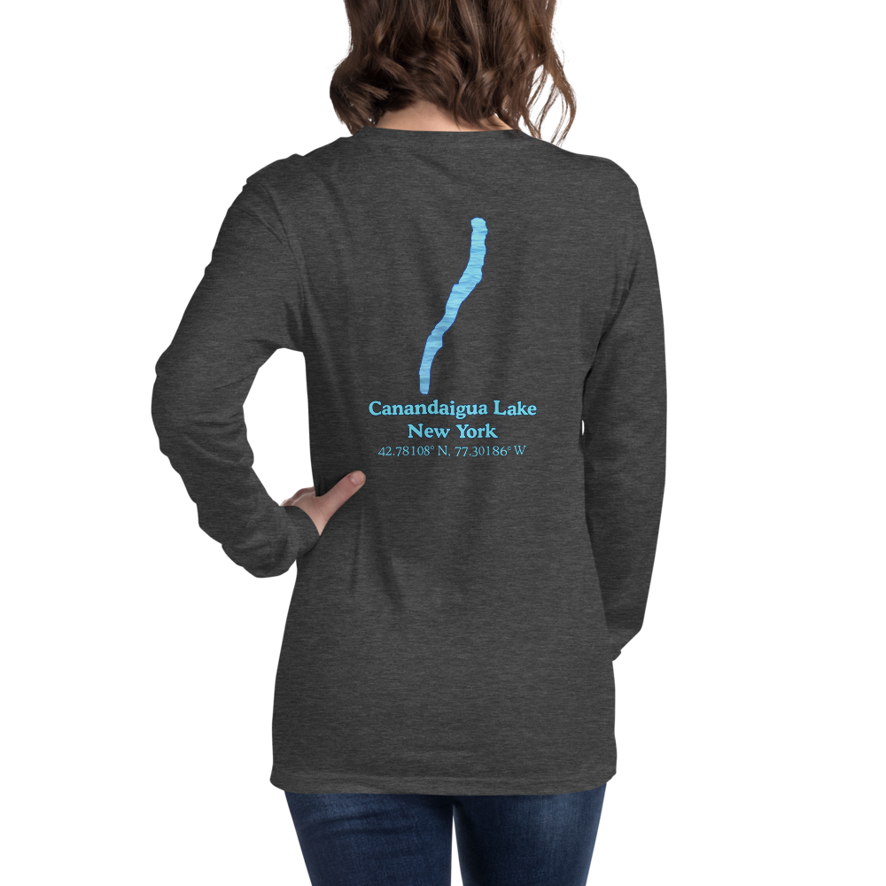 Canandaigua Lake Long Sleeve Unisex T-shirt