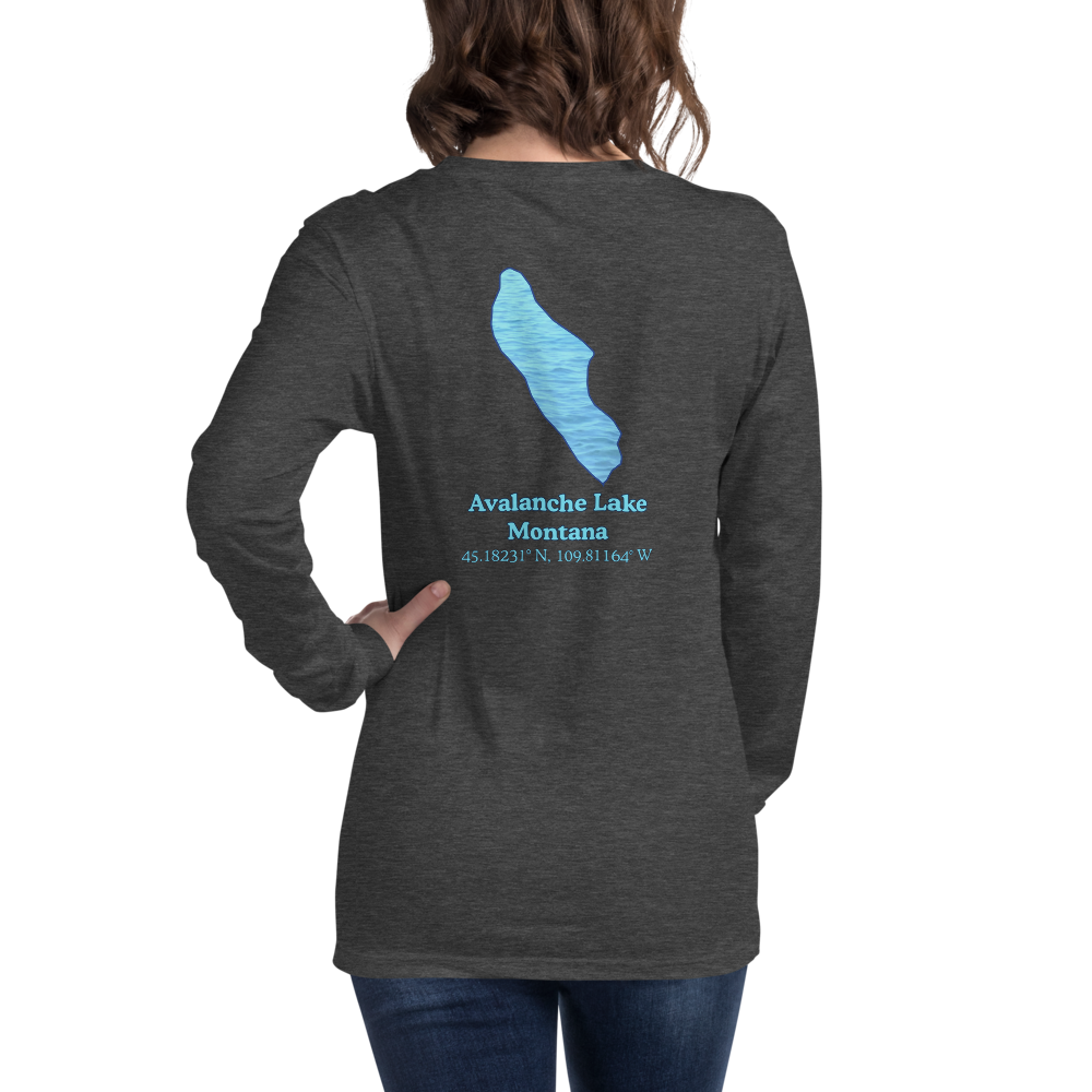 Avalanche Lake Long Sleeve Unisex T-shirt