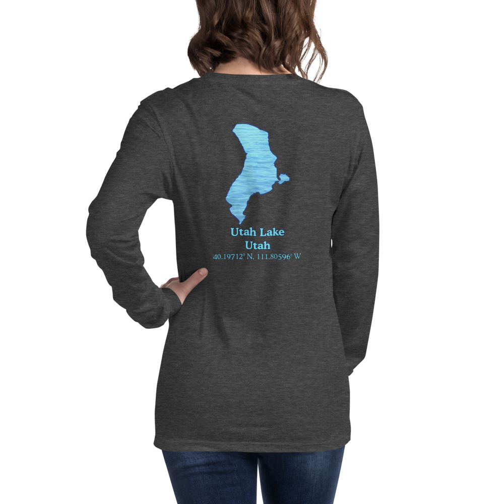 Utah Lake Long Sleeve Unisex T-shirt