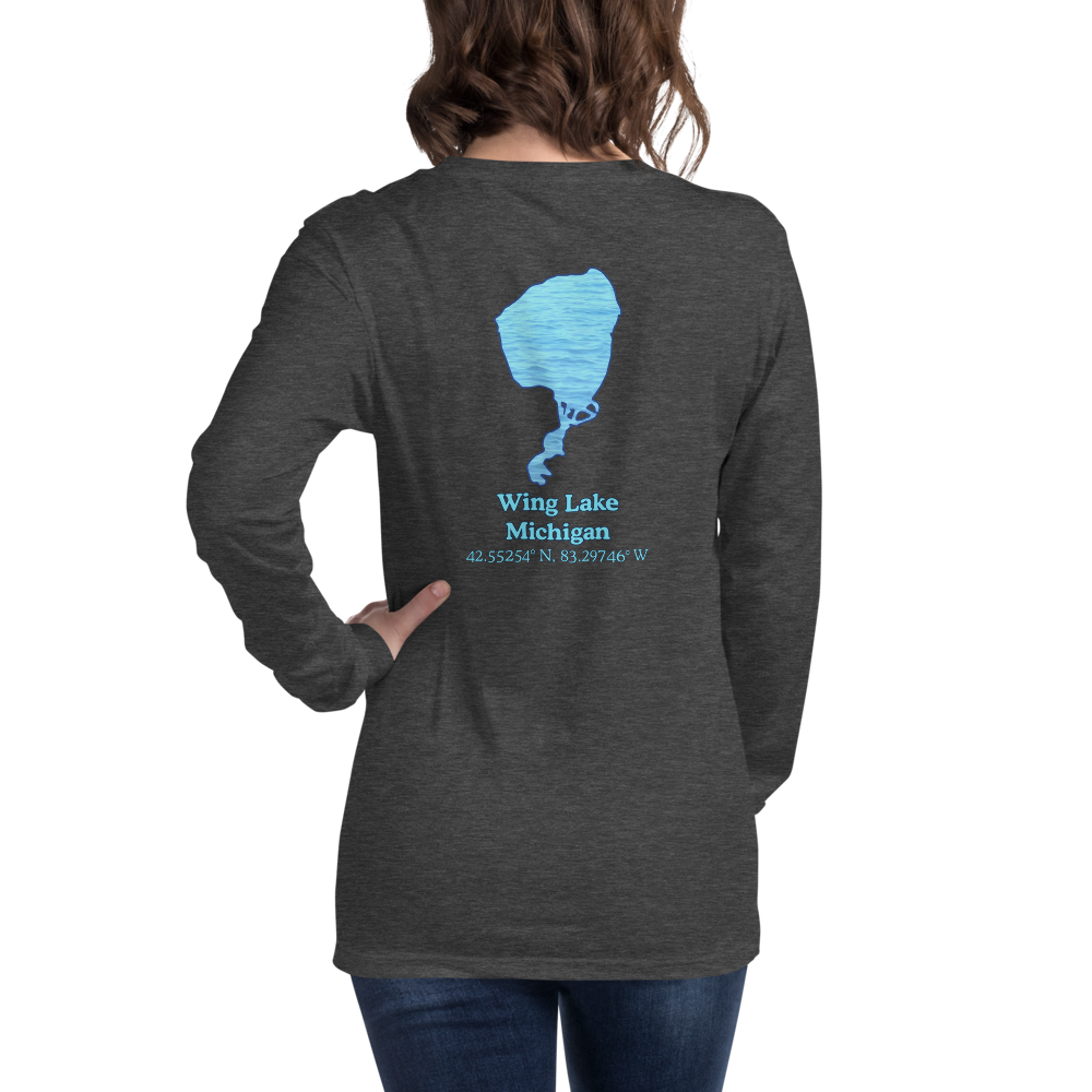 Wing Lake Long Sleeve Unisex T-shirt