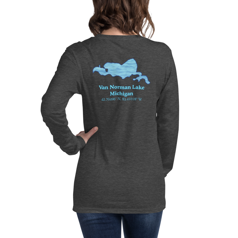 Van Norman Lake Long Sleeve Unisex T-shirt